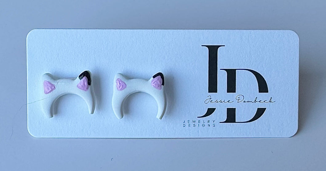 Cat Ears Headband Studs