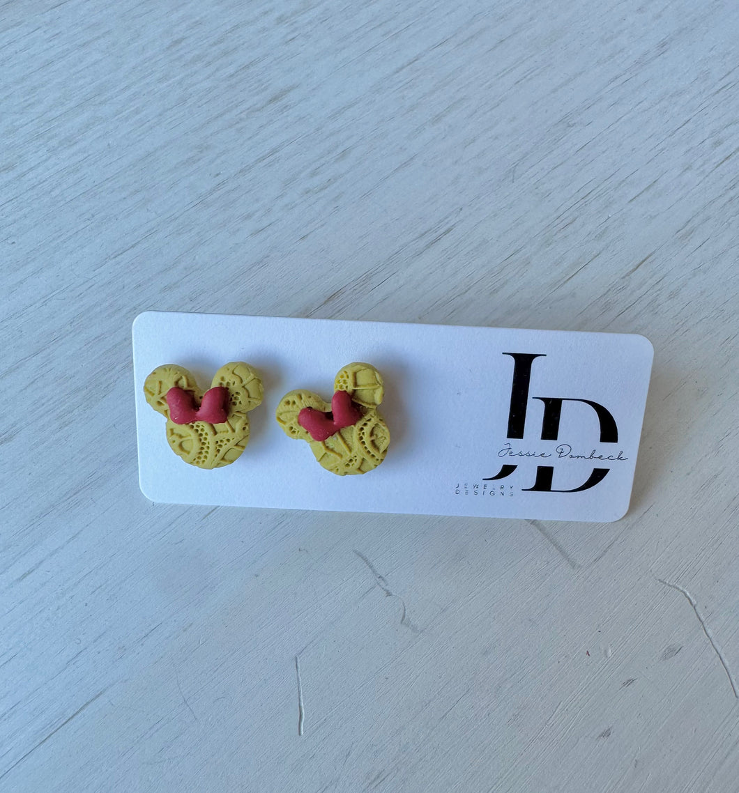 Enchanted Princess Mouse Studs